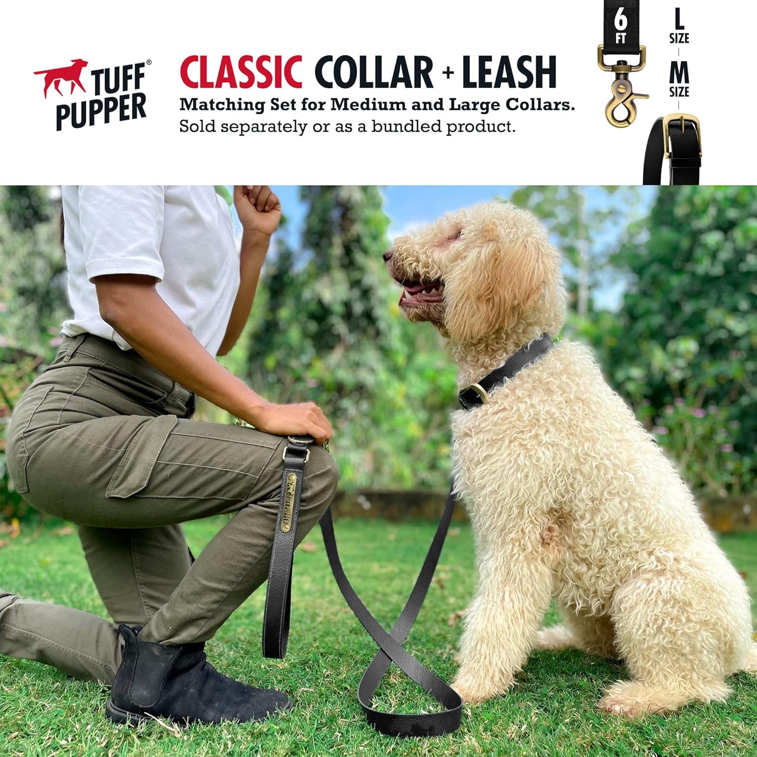 Unleash Adventure with 's Indestructible Dog Collar! 💪🐾 10X Stronger than Leather, Waterproof & Odor-Proof! 🐶🌊✨ #TuffPupper #DogLife