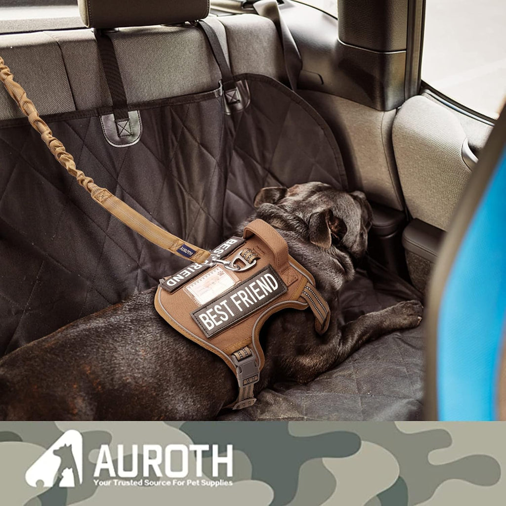 Get Ready for Adventure! 🐾 Check Out the  Heavy Duty Bungee Dog Leash - Perfect for Large Breeds! 🚀 No Pull, Shock Absorption & Padded Comfort! 🌟 Choose 4.5FT or 6FT! Army Yellow Style! 🐶✨
